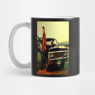 supernatural tv dean baby impala fan art Mug